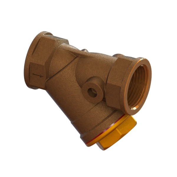 Raccoglitore di impurità in bronzo F-F