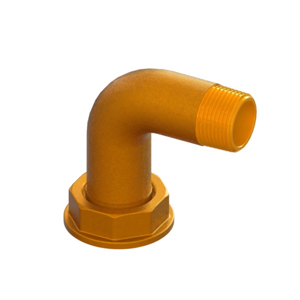 Raccordo a squadra per contatore gas M-Girello Becchi