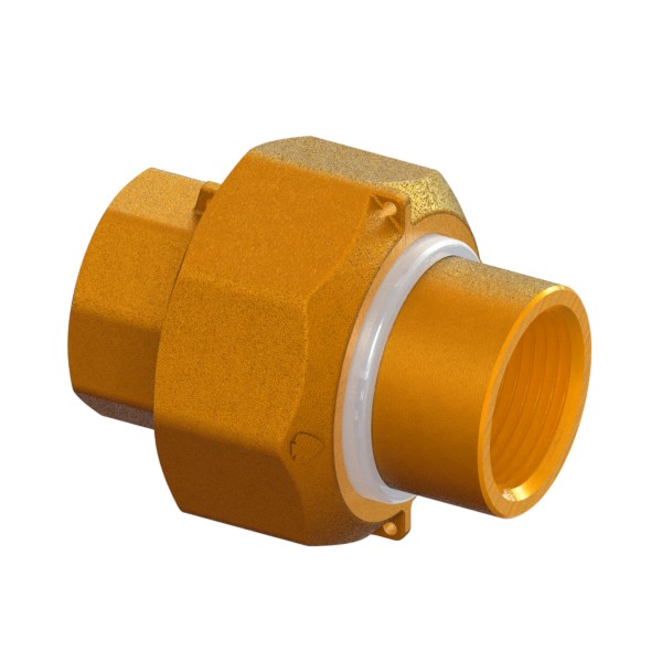 Greiner S.p.A. Taps and fittings Dept. Brass dielectric joint for